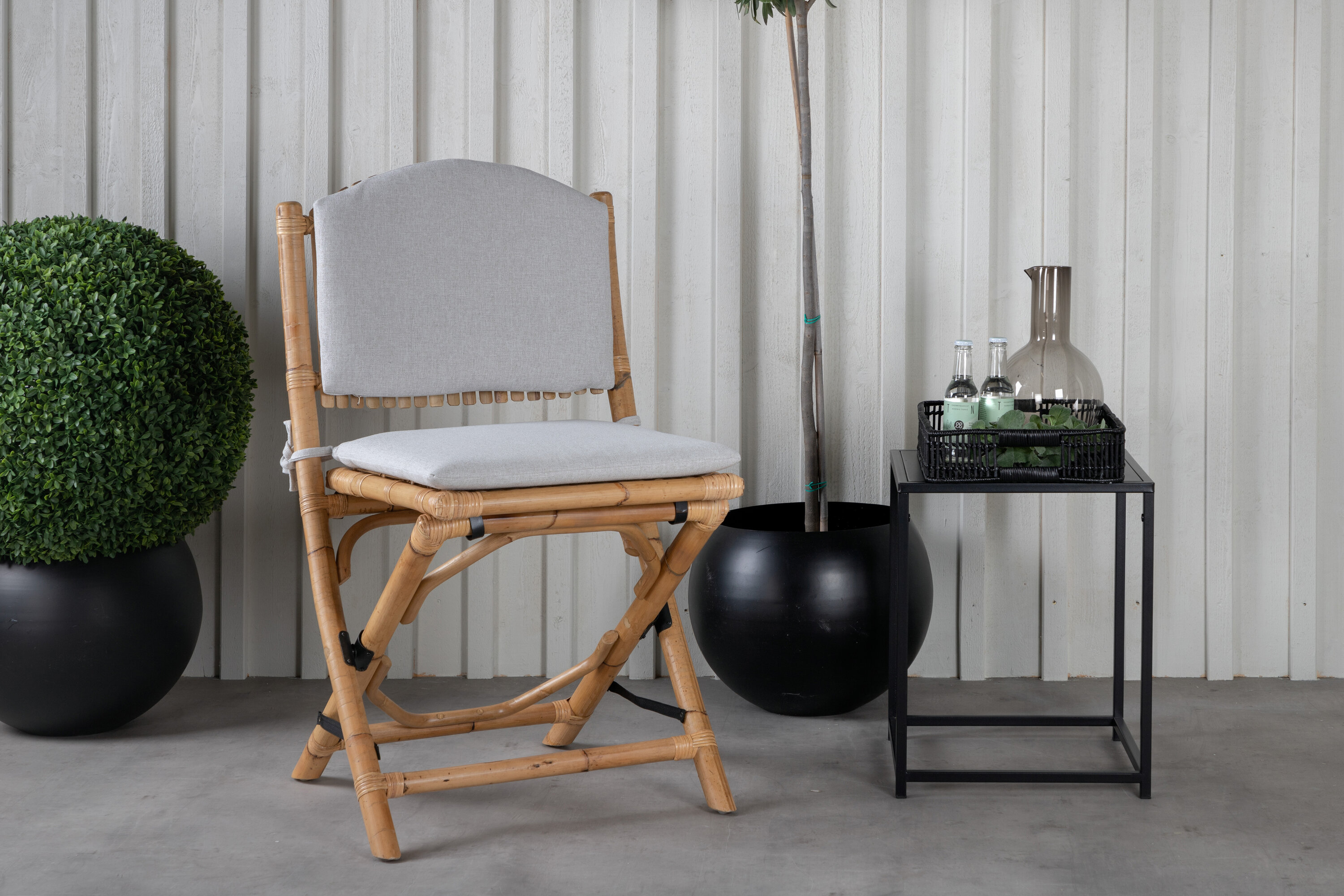 Chaise Cane Cafe