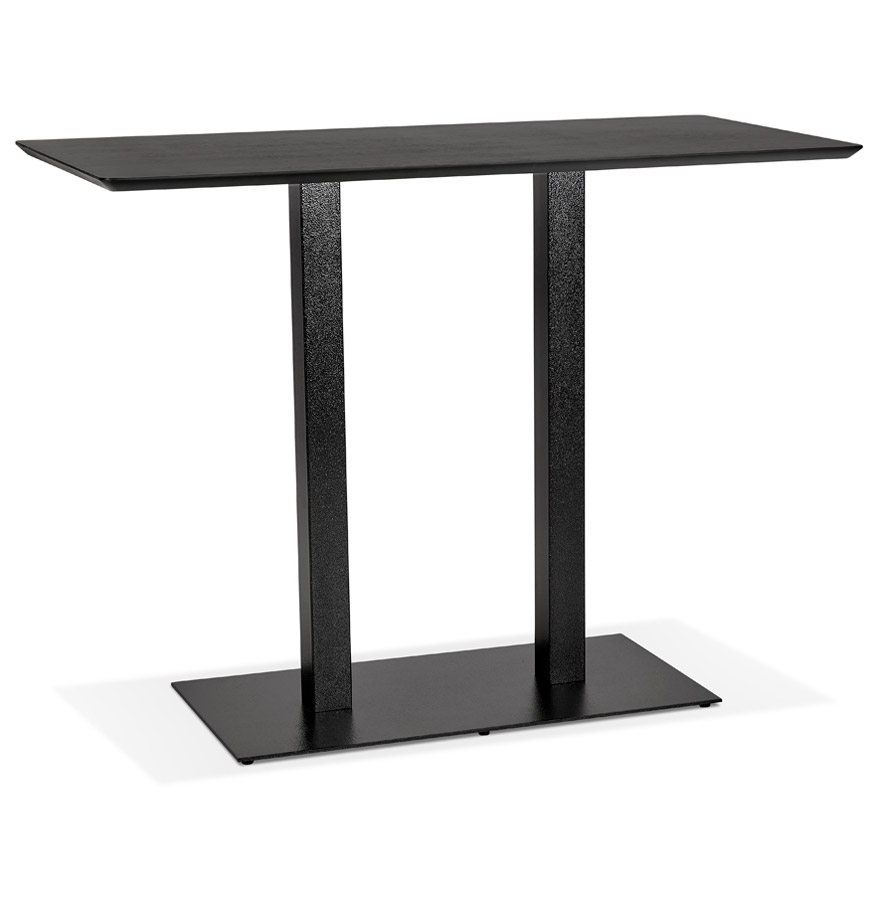 Table haute design ZUMBA BAR | Noir | 150x70x100 cm
