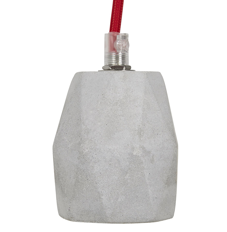 Alterego Suspension SOKET CONCRETE Couleur Gris
