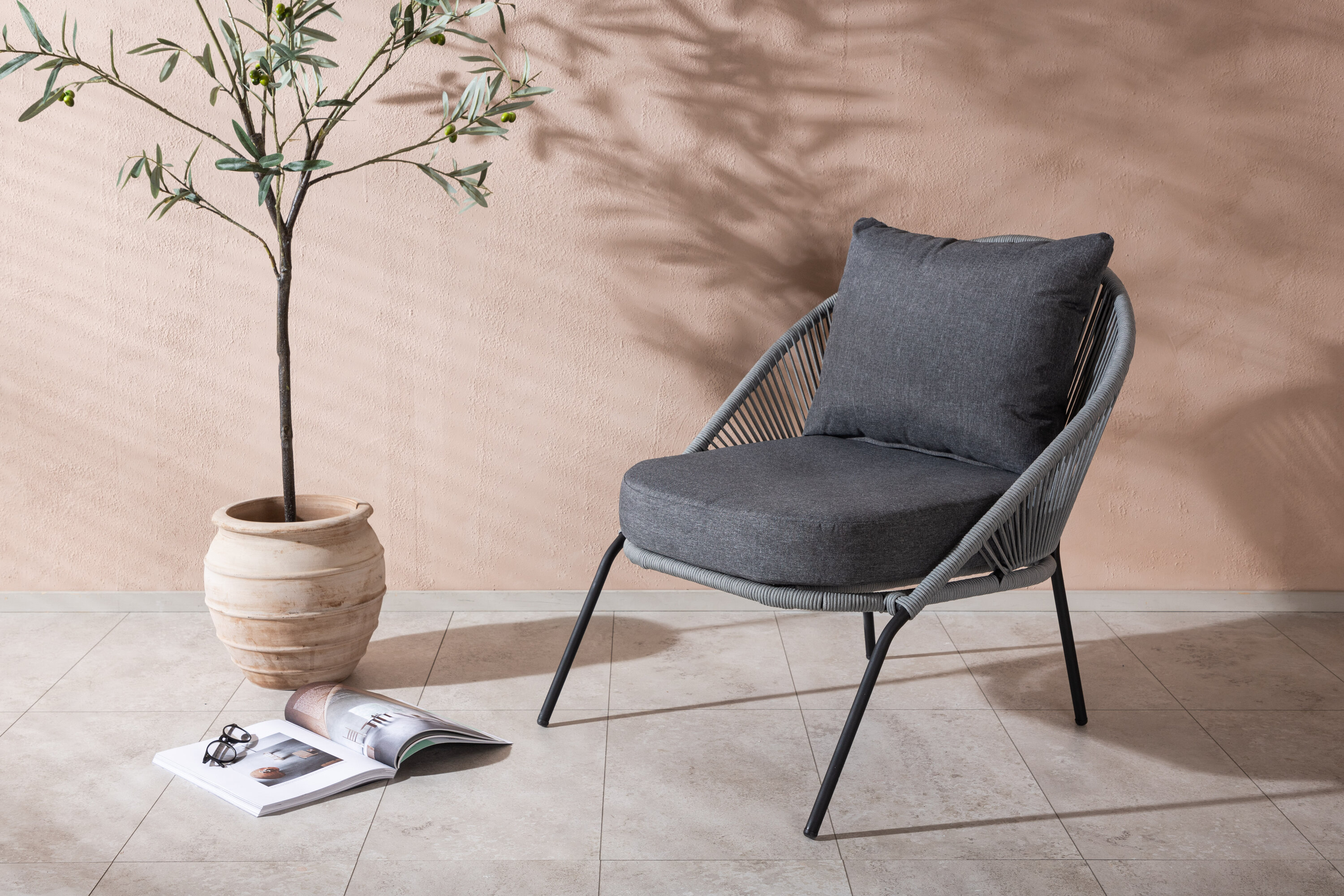 Chaise longue Lindos