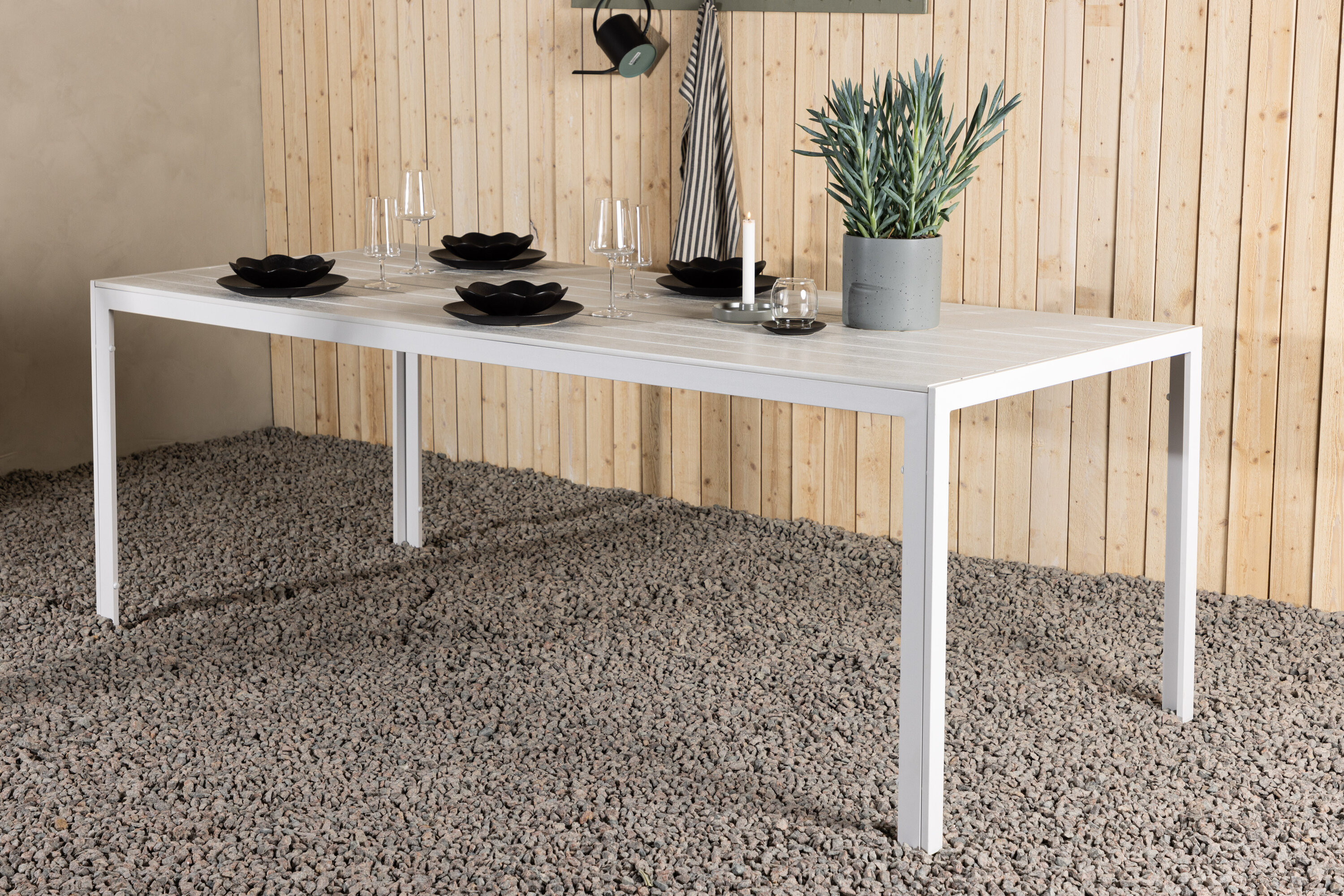 Cassez la table à manger rectangulaire