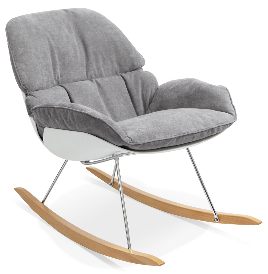 Alterego fauteuil CHILY assise gris clair