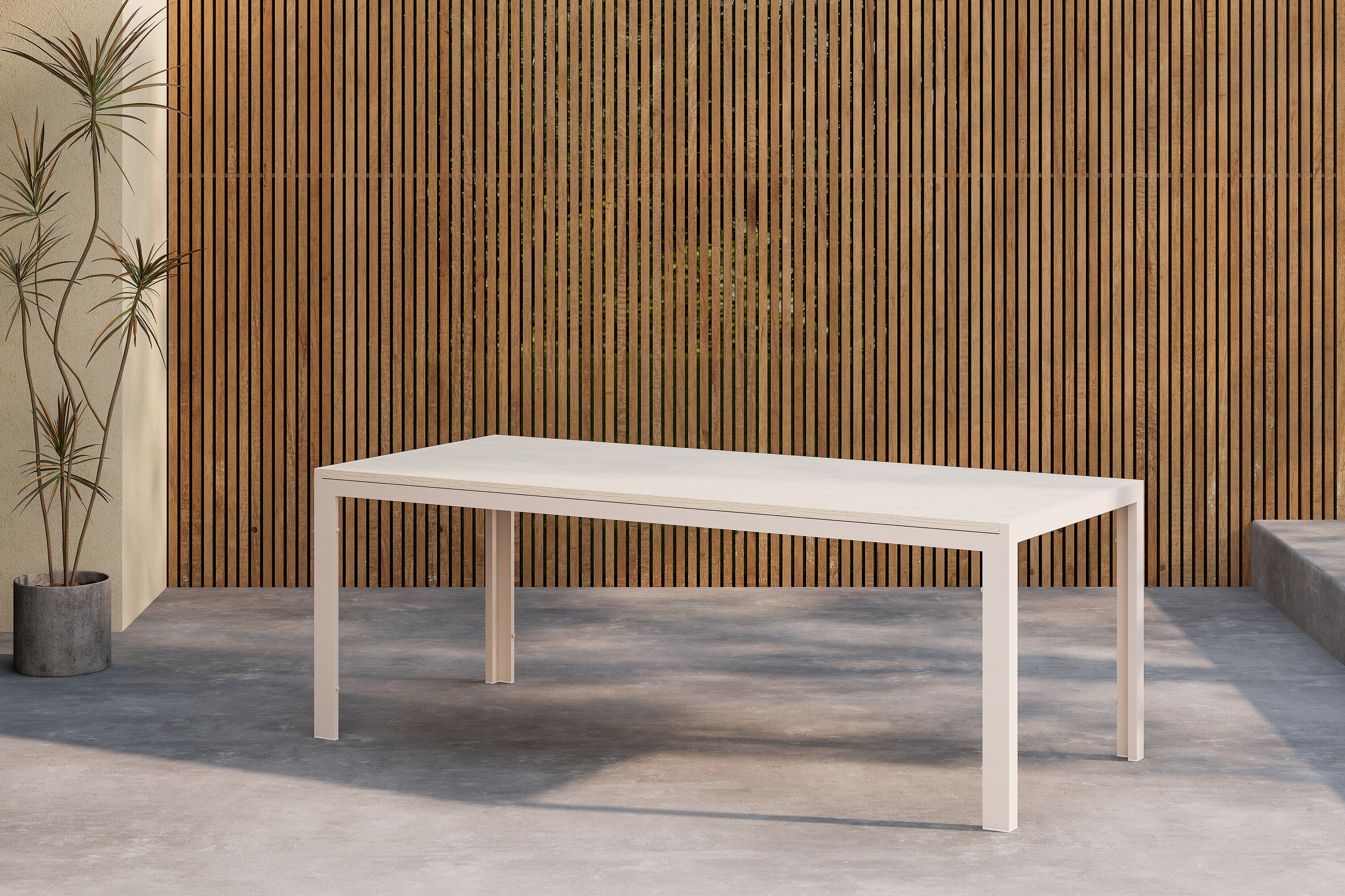 Cassez la table à manger rectangulaire